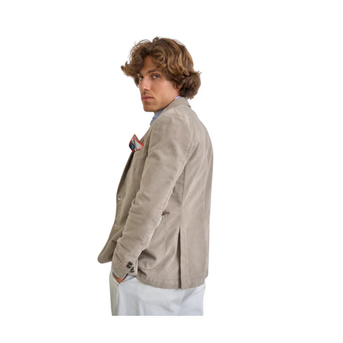 Bharnaba Giacche Giacca Uomo taglio dritto con taschino Sabbia A23-BHARNABAR7002LIBIA-SABBIA-48 - Francavilla Moda